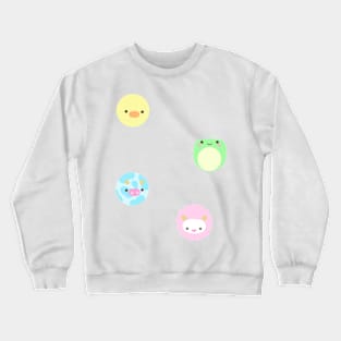 roumd animals Crewneck Sweatshirt